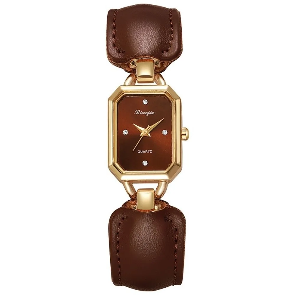 NEW Leather Strap Watches for Women Elegant Minimalist Wrist Watches Water Resistant Precise Quartz Watch Female