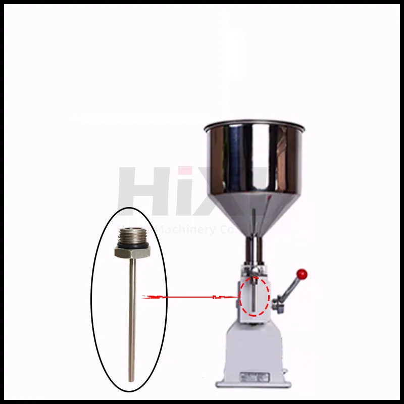 수동 페이스트 충전 기계용 충전 깍지, A02, A03 부품, 3mm, 4mm, 6mm, 8mm, 10mm, 12mm