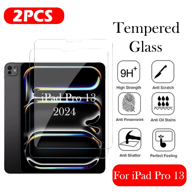 

Tempered Glass For iPad Pro 13 2024 Screen Protector for IPAD Pro 13 Glass Film