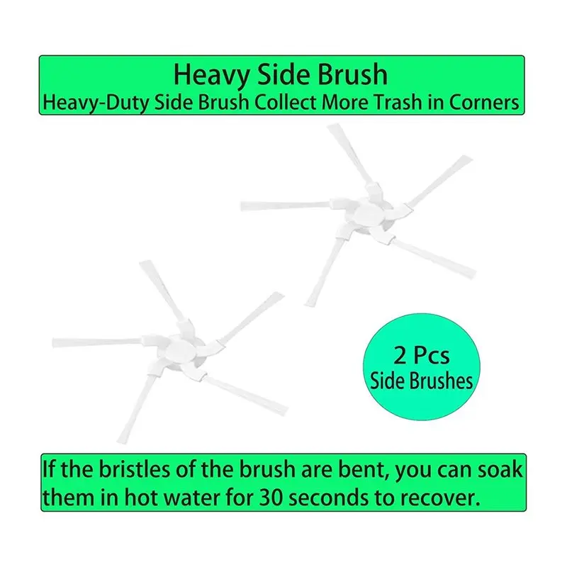 NEW HOT In Stock-For Dreame Bot W10 W10 Pro Main Brush, Side Brushes, HEPA Filters, Mop Pads, Brackets Kit Replacement Parts Rob