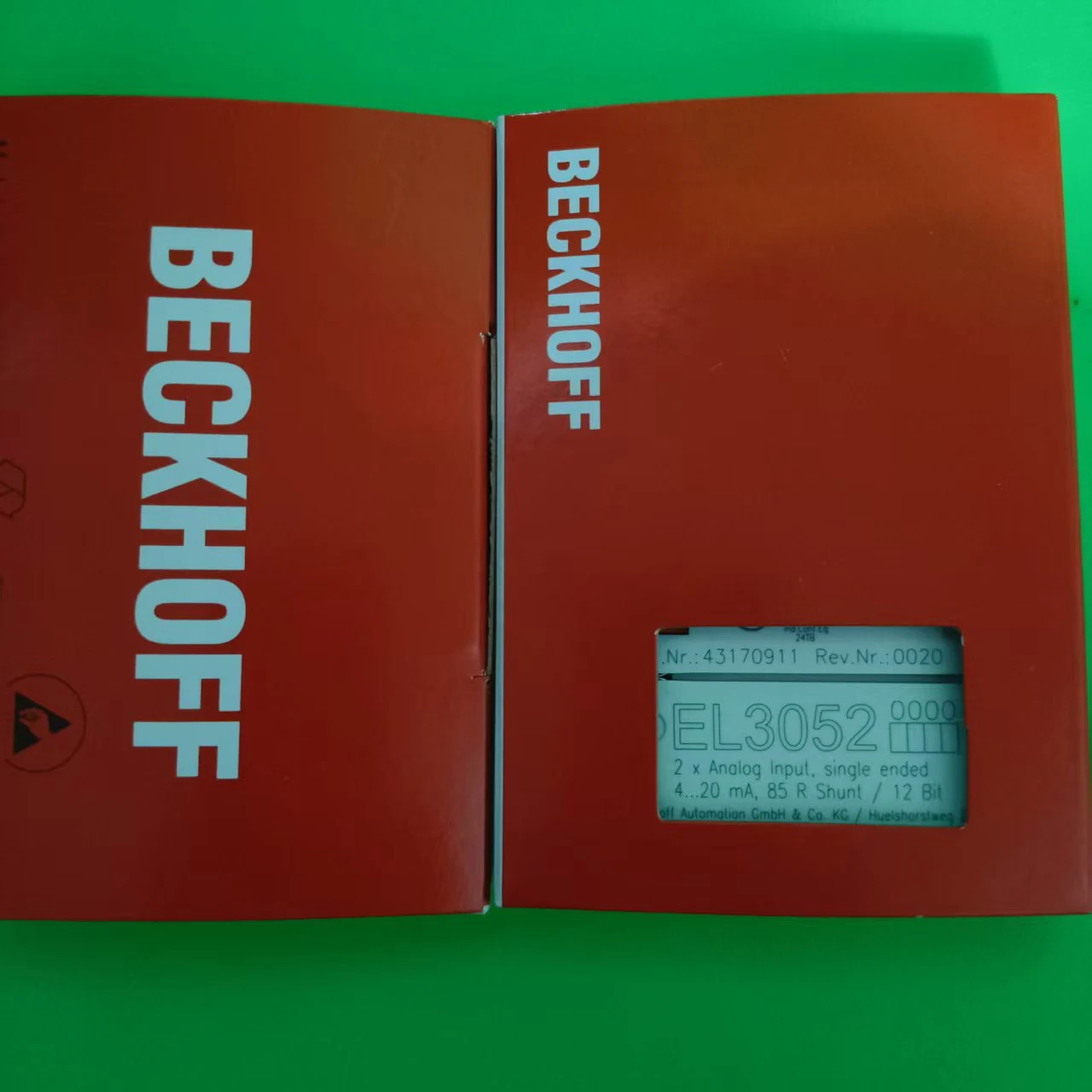 Beckhoff module EL3052 original and genuine in stock