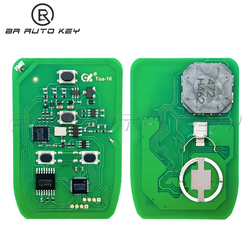 Smart remote key fit for Toyota Hiace Regiusage 2012-2018 BF1ER BS1EW BS2ET 312/314/434MHz 8A Chip Board number 61E381-0010