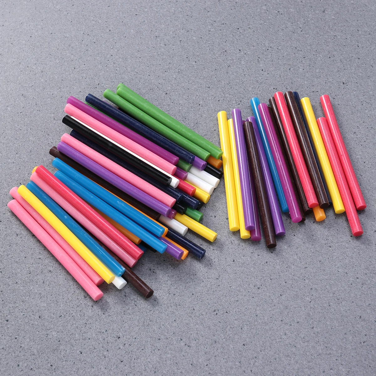 60 قطعة عصي صمغ يسيح بالحرارة عالية اللزوجة علاج سريع شفاف للحرف اليدوية الخشب المعدني النسيج إصلاح أداة لاصقة ذاتية الصنع