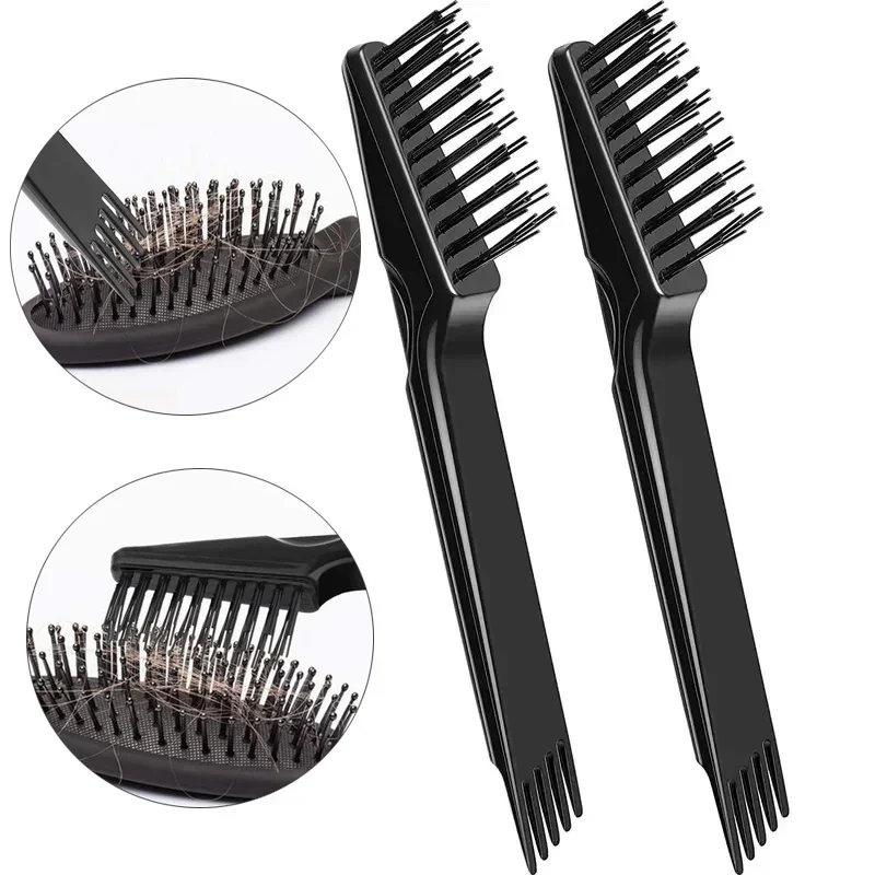 

2pcs Hair Brush Cleaning Tools Set 2 in 1 Hair Brushes Cleaning Tool Hair Brush Cleaner Comb Cleaning Brushes for Home Salon Use