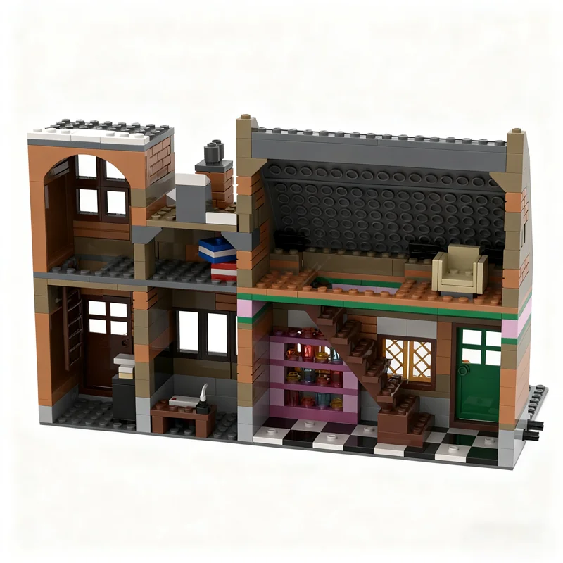 880pcs MOC Hogsmeade Village E - Art Craft Village recension och pris