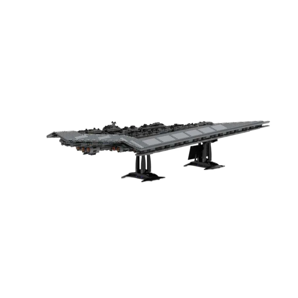 MOC New Star Battle Movie Super Space Destroyer Model Building Blocks Creative Toy Assembly Brick Puzzle Birthday Children Gift