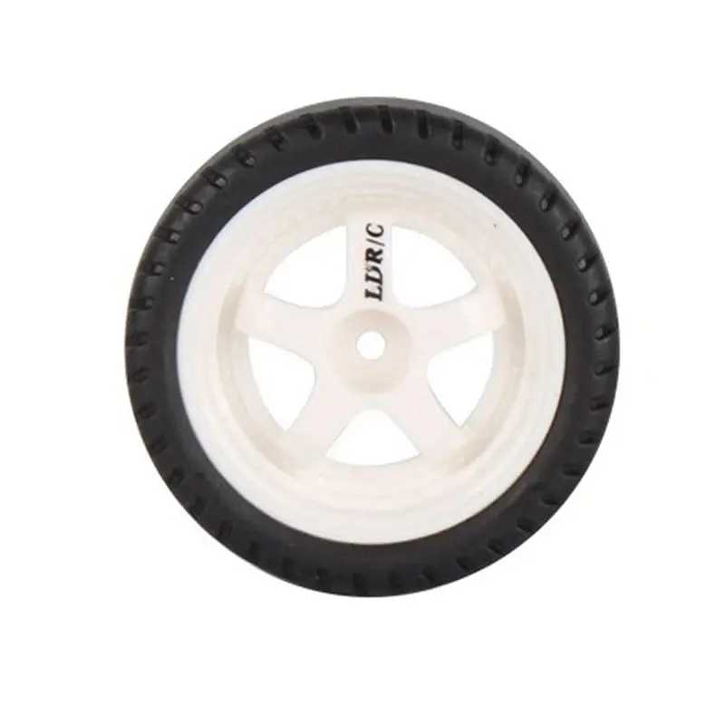 Excellent-8Pcs 33Mm RC Drift Tire Wheel Hard Tyre For LDRC AE86 A86 A86P LD1801 1/18 RC Car Upgrade Parts Accessories,1