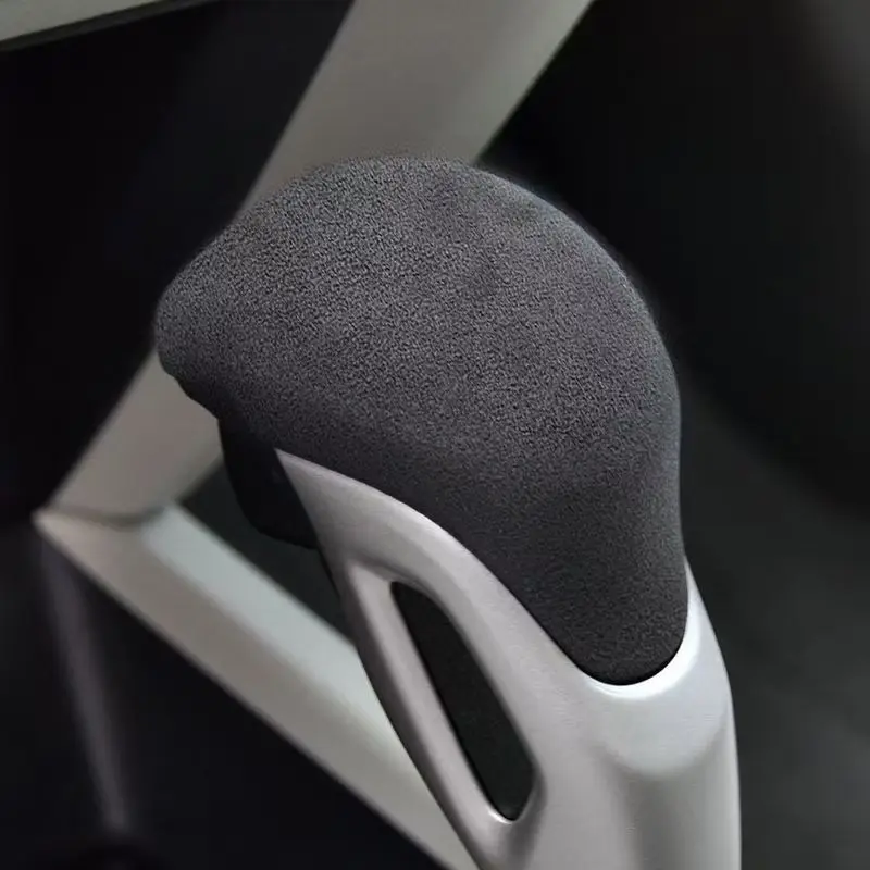 

Suede Car Interior Accessories Auto Gear Lever Shift Knob Cover Overlays Protector Trim For Honda Civic 2012 2013 2014