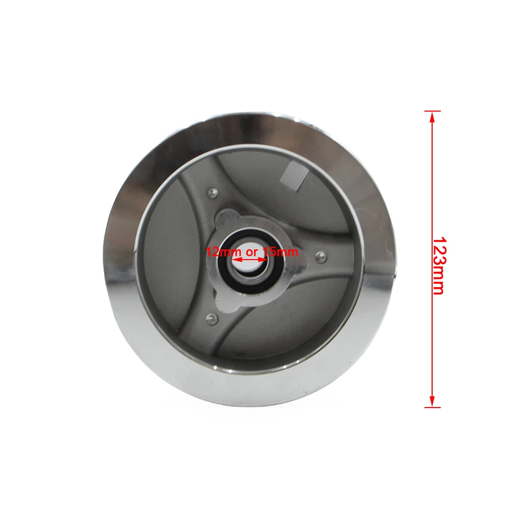 Mini ATV 4 inch Aluminum Wheel Hub Rims For 49cc 50cc 70cc 90cc 110cc Electric Kids Quad Go Kart Scooter Motorcycle Parts