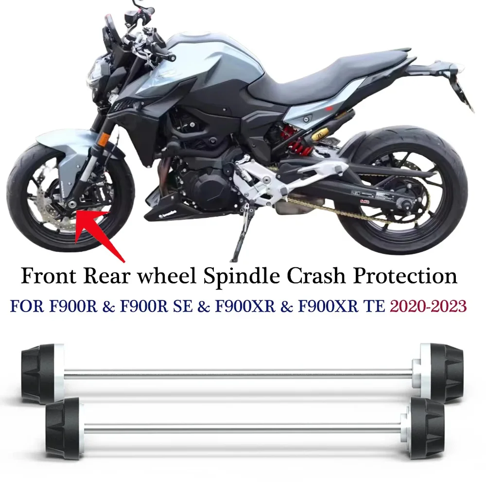 

For BMW F900R/F900R SE/F900XR TE 2020-2024 Motorcycle Front Rear wheel Spindle Crash Protection Wheel protection slider device