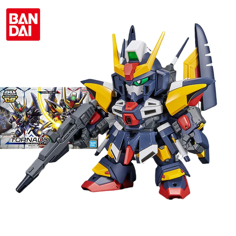 Bandai original gundam modell kit anime figur sdcs tornado gundam action figuren spielzeug sammel verzierungen geschenke für kinder