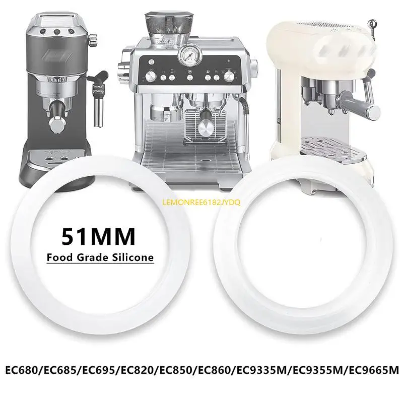 

M7DF 2/4PCS Силиконовые паровые кольца Grouphead Passek Seal Seame Espresso Machine Group
