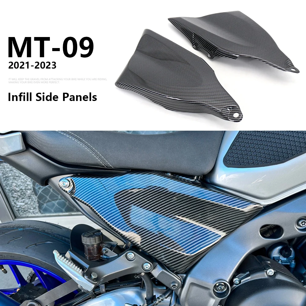 

New 2021 2022 2023 Motorcycle ABS Guard Protector Upper Frame Infill Middle Side Panel FOR YAMAHA MT-09 MT09 MT 09 mt09