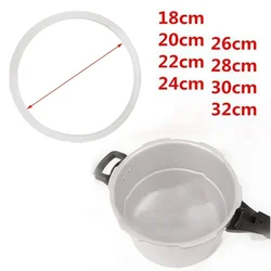 Dia 18-32cm Silicone Home Pressure Cooker Seal Ring Rubber Clear Replacement Gasket For Aluminum Alloy Pressure Cooker