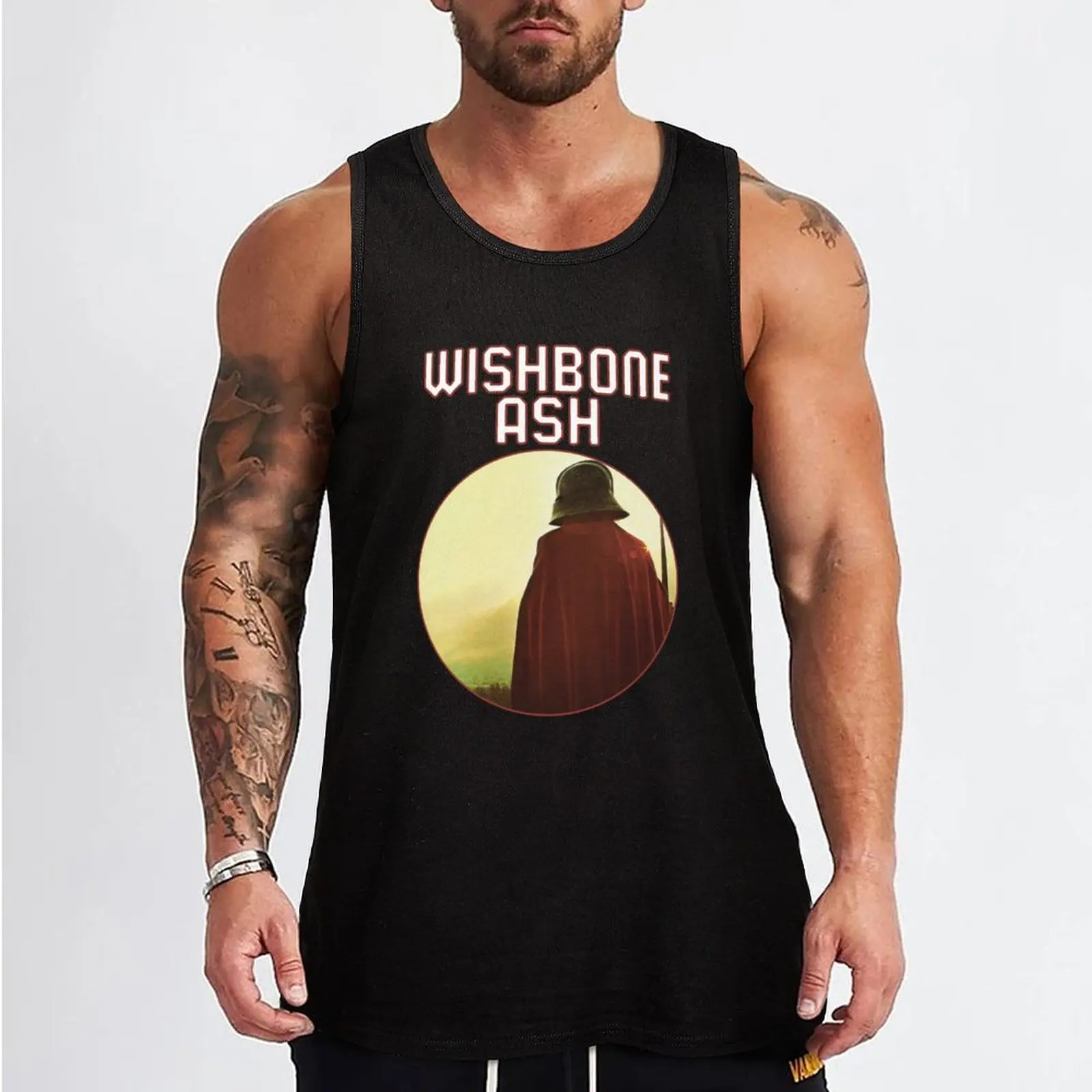 Wishbone Ash - Argus Tank Top sports vest mens gym clothes Sleeveless men