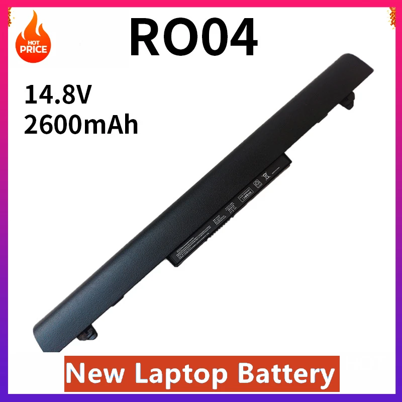 2600mAh New RO04 Battery for HP ProBook 400 440 G3 430 G3 RO04XL RO06 RO06XL HSTNN-PB6P HSTNN-LB7A/DB7A 805045-851 805292-001