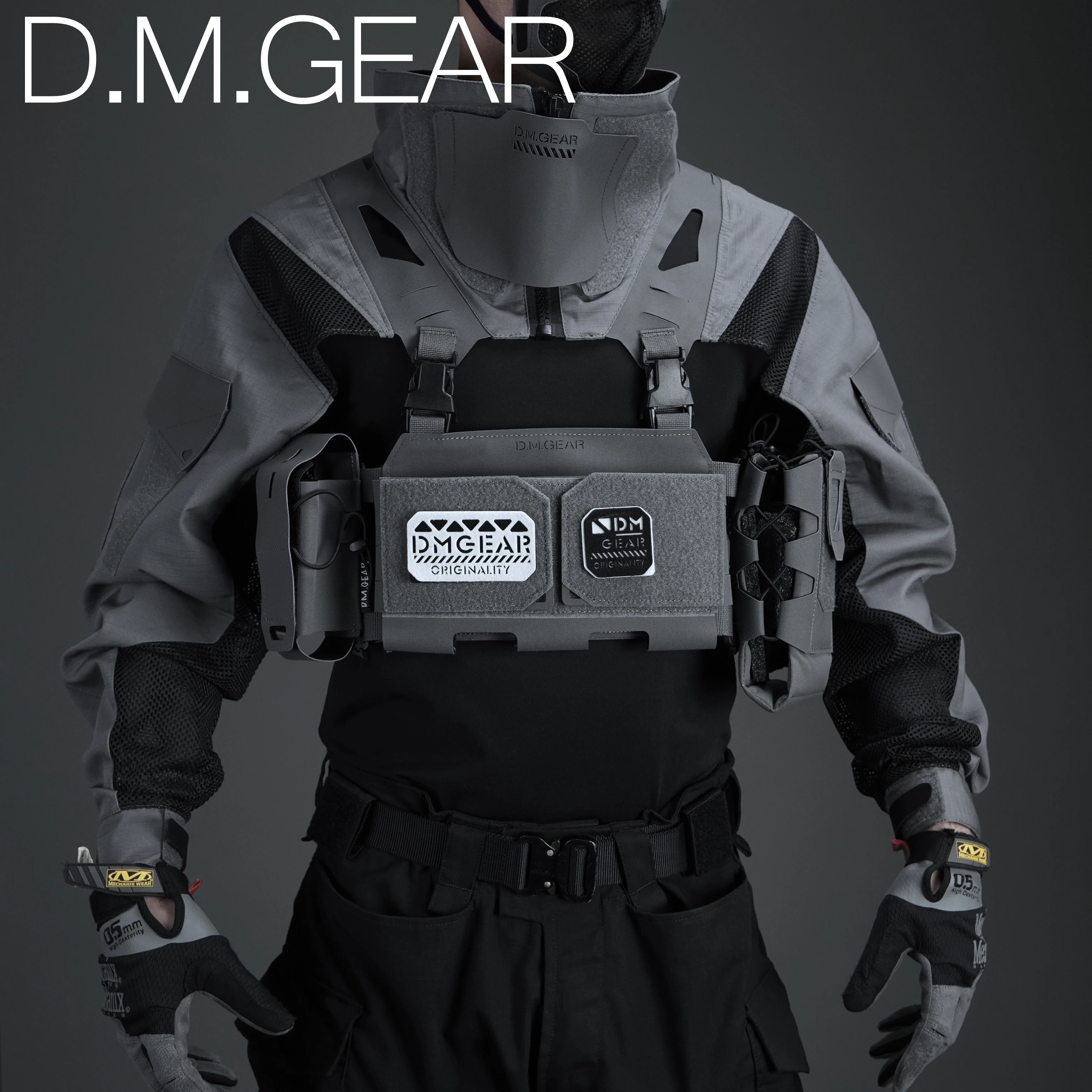 

DMGear камуфляжная одежда дышащая удобная тактическая боевая форма куртка костюмы с тройной сумкой для магнитов сумка для фонарика