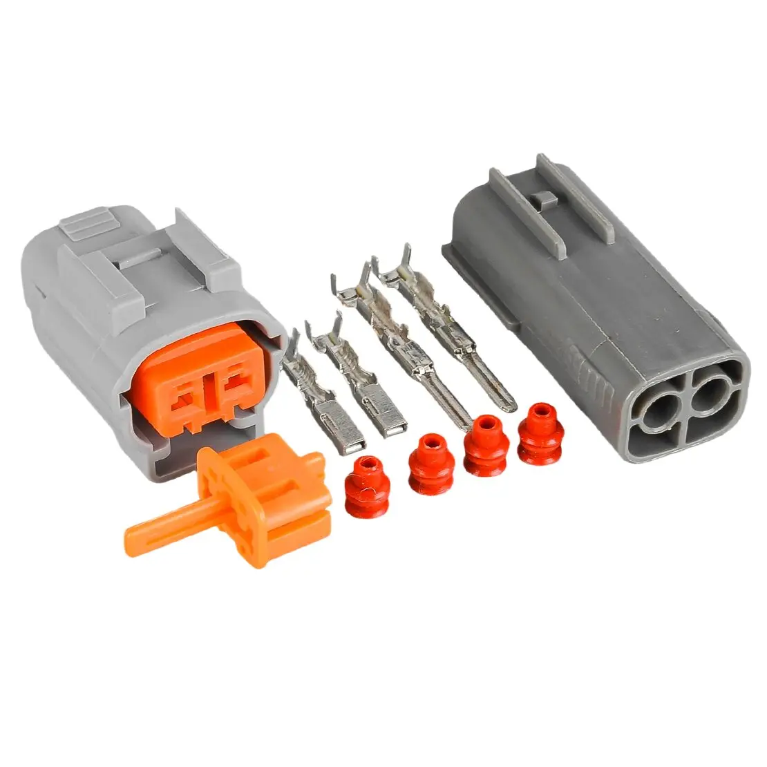 Fog Light Connector Plug Male & Female Wire Terminal Adapter Kit Fit For Ford
