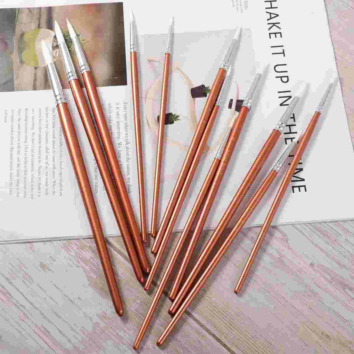 12 шт., кисти для рисования