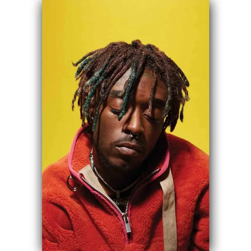 New Lil Uzi Vert Custom Rap Music Star-Silk Art Poster Wall Sticker Decoration Gift