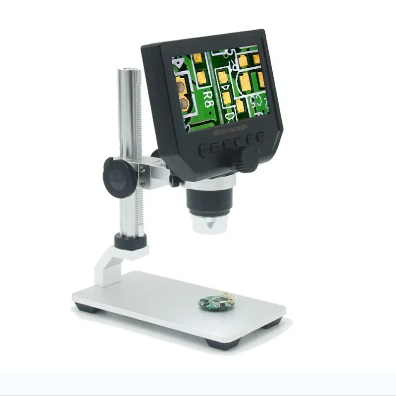 

G600A High Definition Mobile Phone Repair Microscope 4.3 Inch Screen Digital Microscope Electron Microscope Metal Bracket TOOL