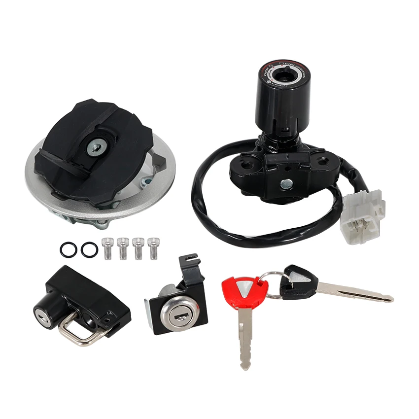 

Крышка бензобака мотоцикла, набор замков для Kawasaki EX500 Ninja 500 ABS 500 KRT Edition ER500 Z500 SE ABS 2024-2025