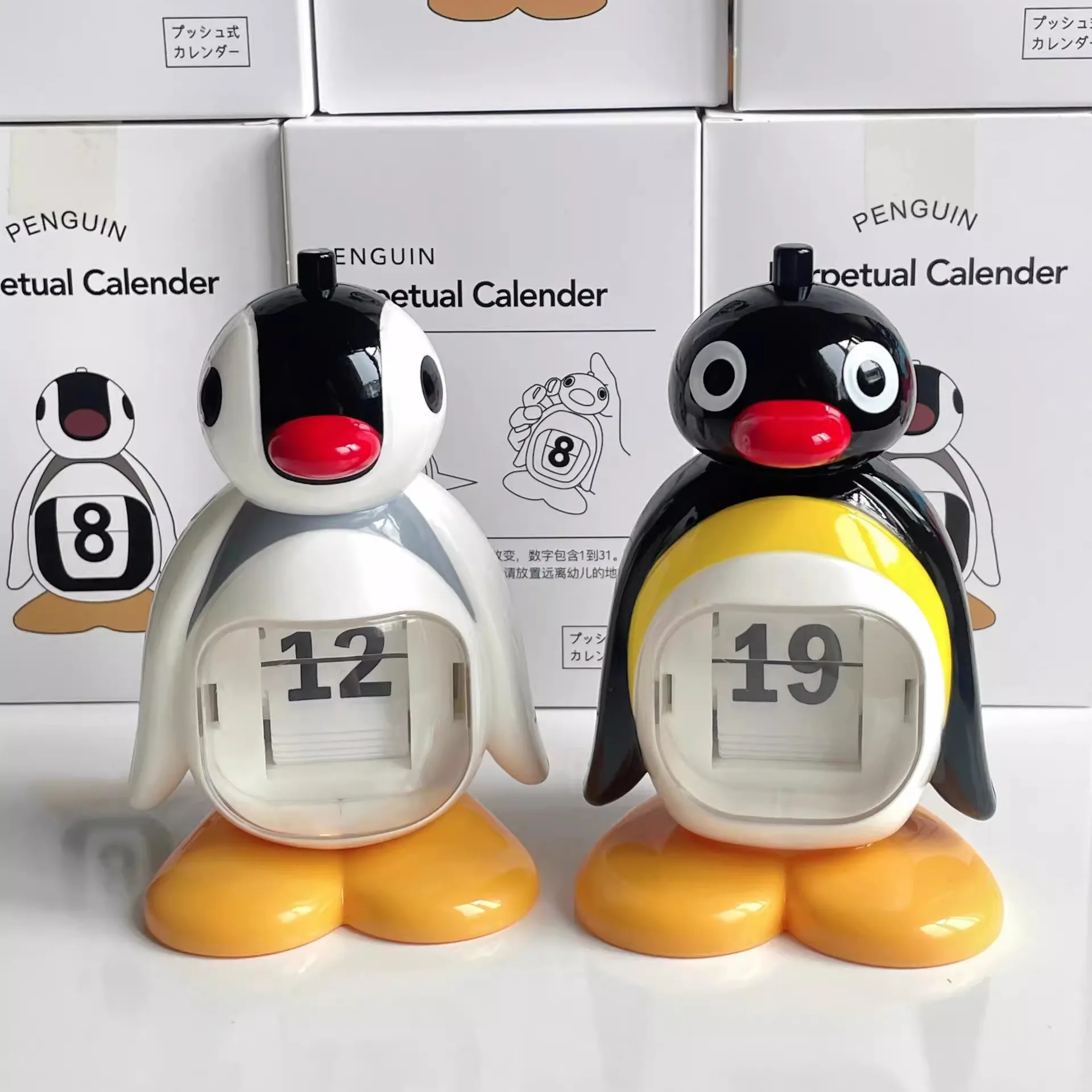 

Вечный календарь с изображением пингвина, вечный календарь, календарь на крыльце, настольные украшения, декоративные трендовые игрушки, детские подарки на день рождения