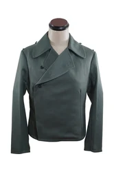 Chaqueta WWII de GUDI-002 alemán Heer assault gunner, gabardina, abrigo