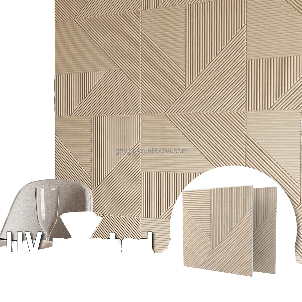 Moden Design 3D Felt Panels Solid Acoustic Room Divider Screen Panel Soundproof PET Acoustic Panel