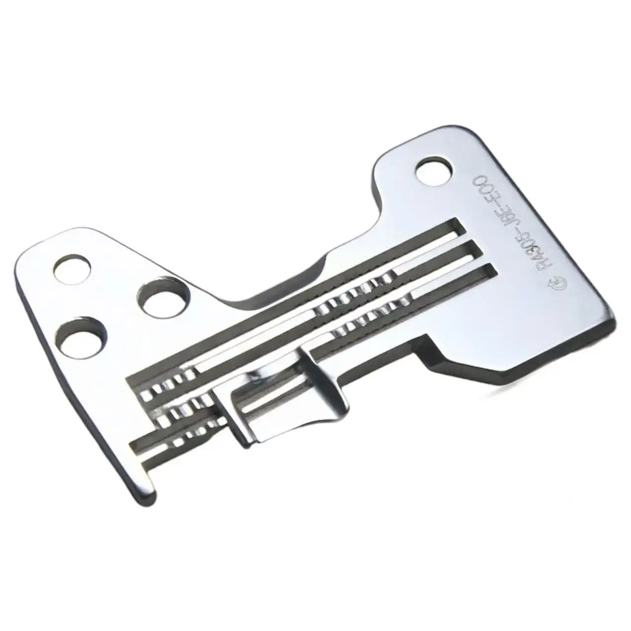 R4305-J6E-EOO Overlock Needle Plate For 6714 Four Thread Cuffing Machine Lockstitch Machine Industrial Sewing Machine Parts