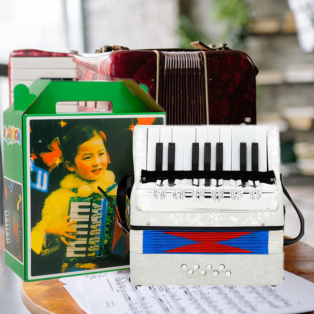 

Accordion Music Celluloid Coating Introductory Musical Instrument