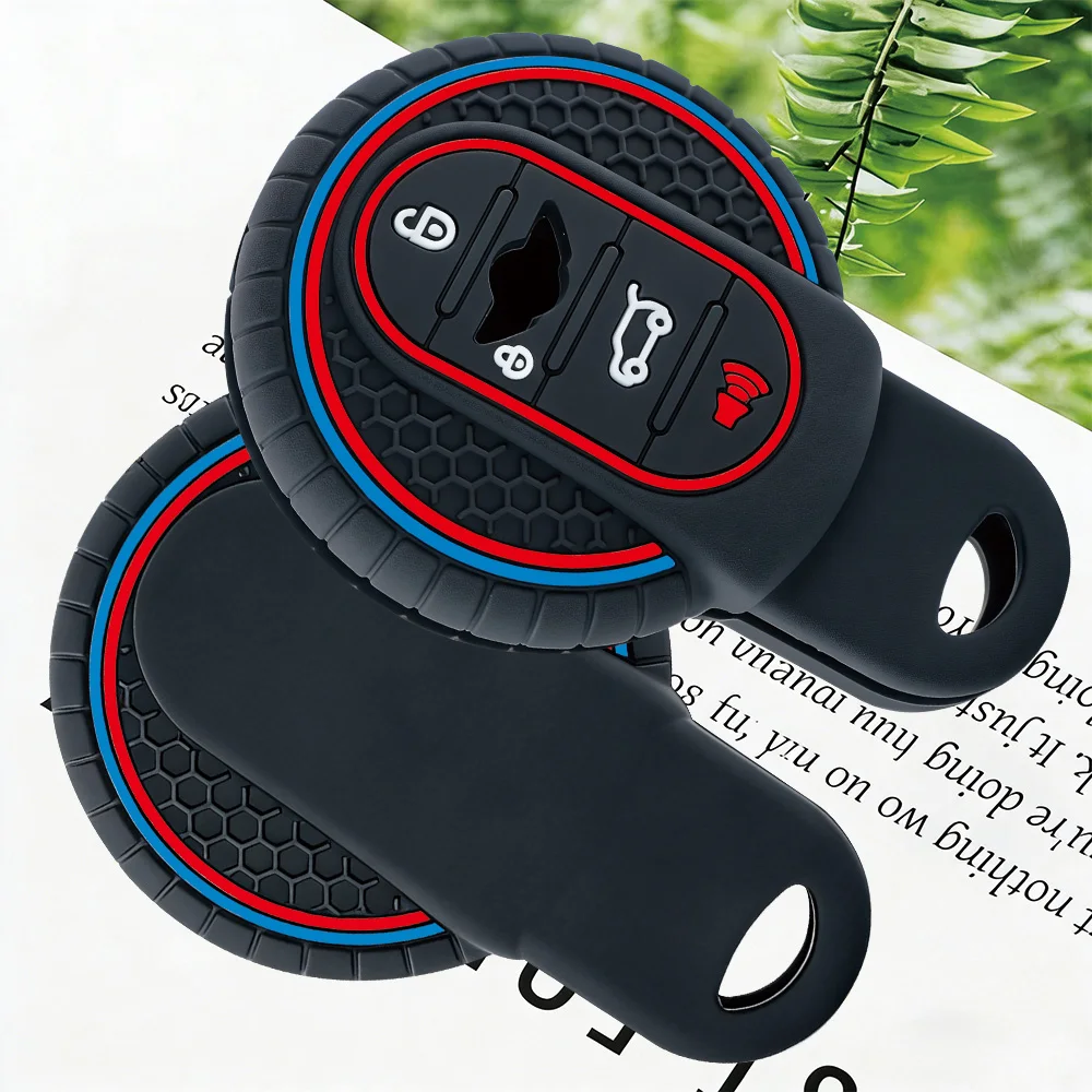 Premium Soft Silicone Car Key Case Cover for BMW Mini Cooper F55 F56 F57 F54 F60 JCW Clubman Countryman Key Case Cover