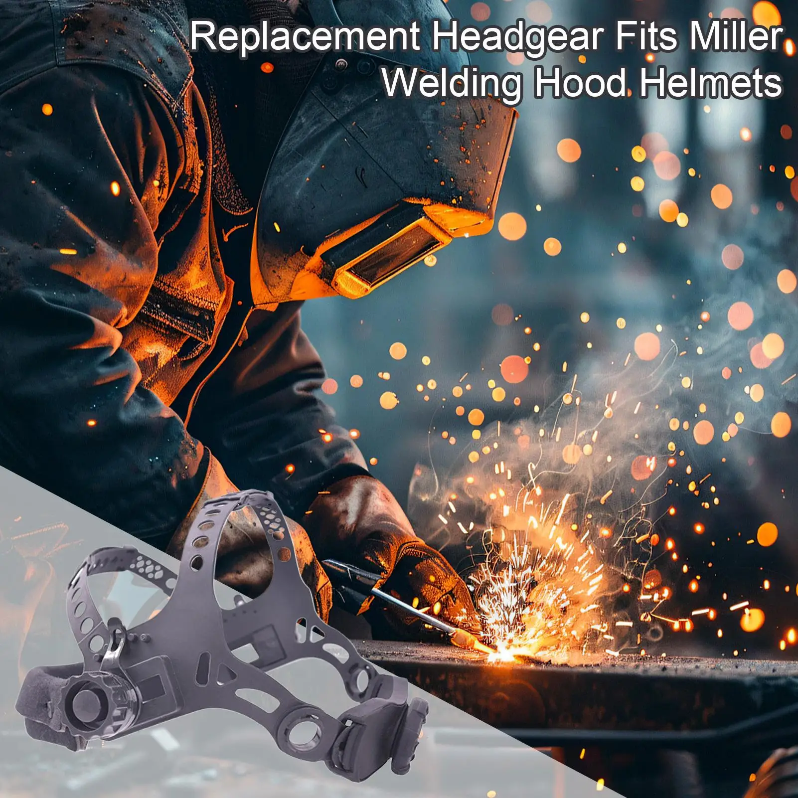 Welding Welder Mask Headgear Welding Helmet Accessories Adjustable Welding Helmet Headgear Head band Welder Accessories Tools