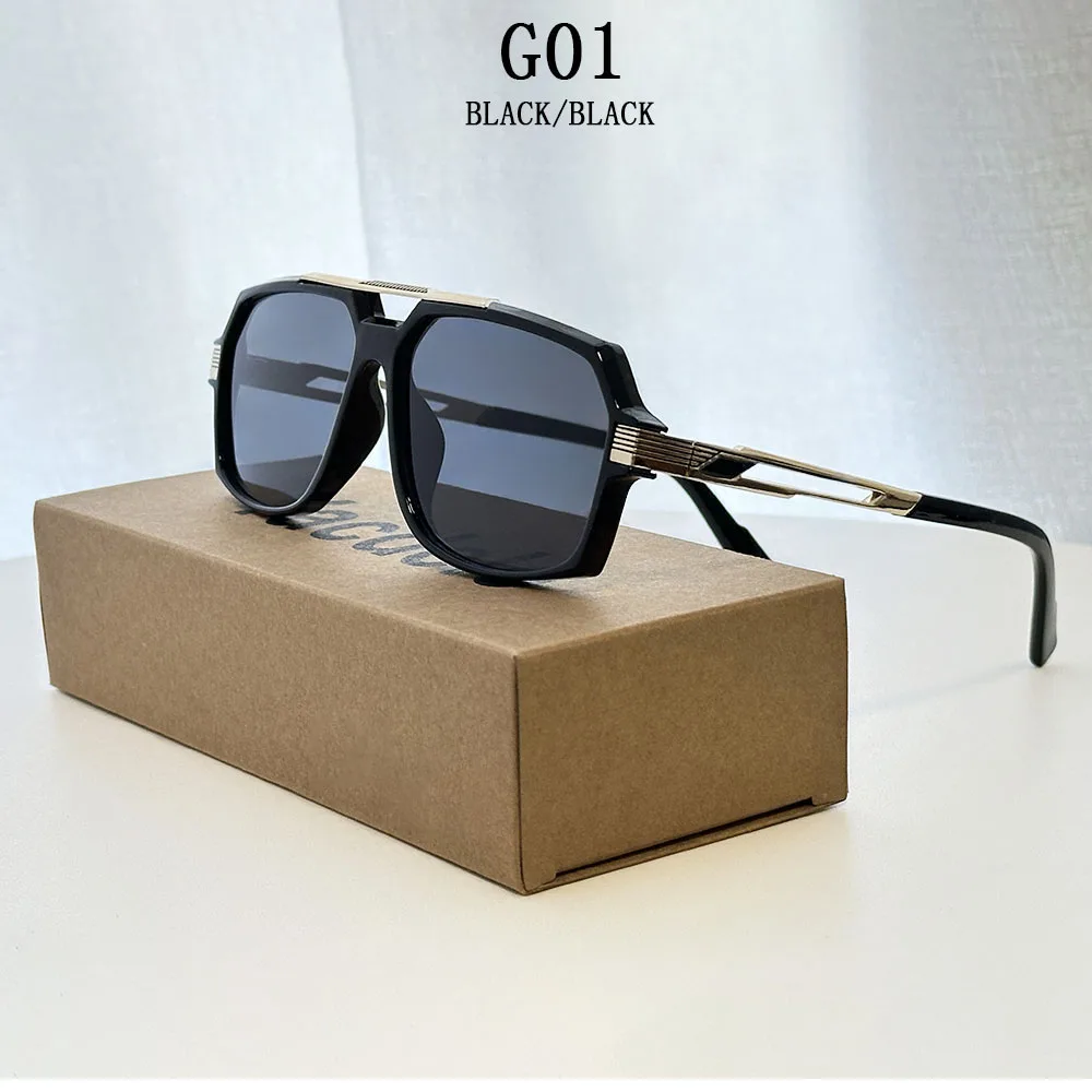 2026 Luxus Sonnenbrille Frauen Vintage Quadrat Sonnenbrille Männer Dropshipping Mode Gläser Gafas De Sol Hombre Lunette Soleil Femme – Detail 1