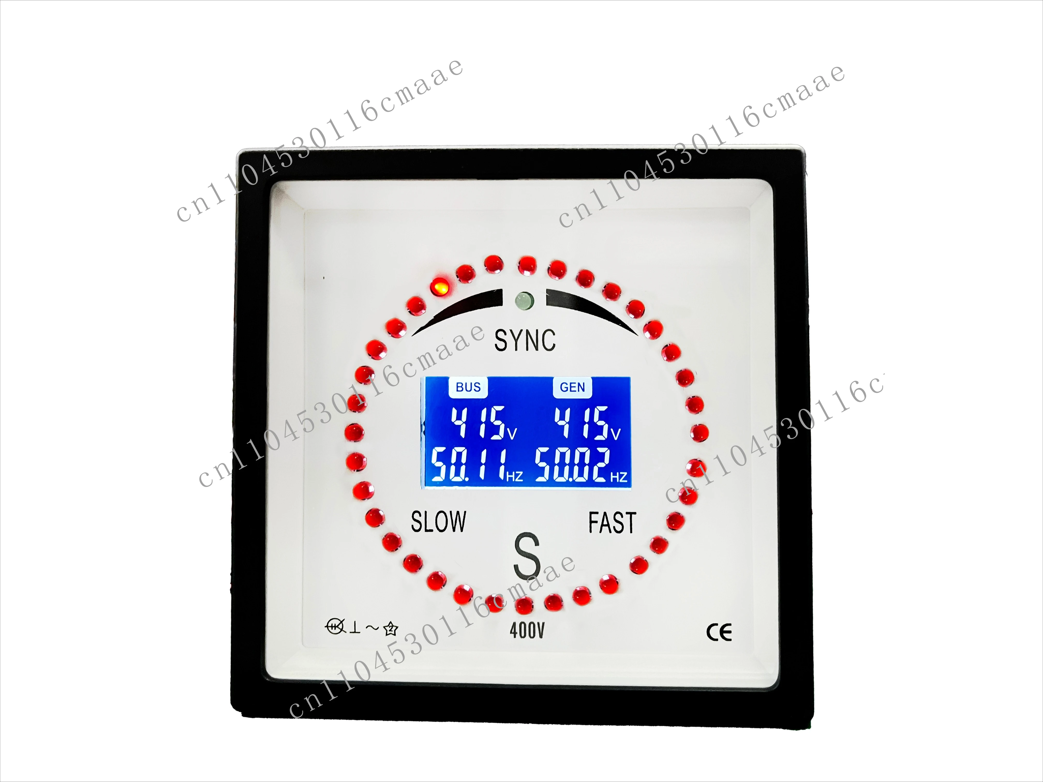 96 * 96Mm fully automatic digital synchronizer with display and synchronizer for generators