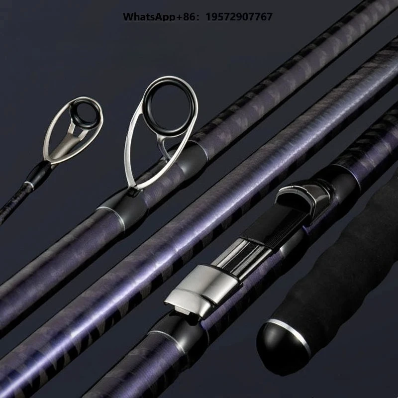 Custom 4.05m 4.2m 4.5m Guide 30T Carbon Fiber Surf Gazer Casting Fishing Rod