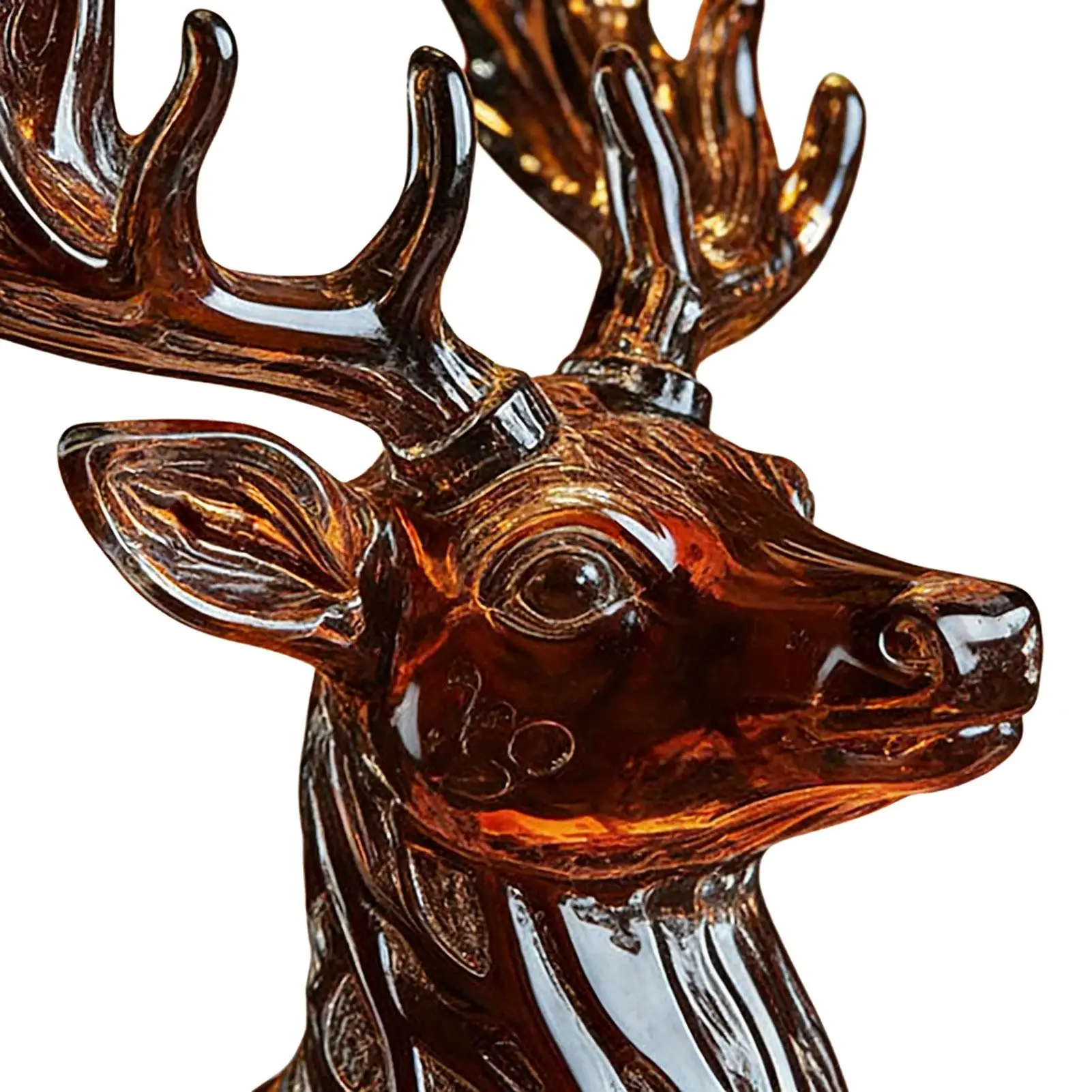 

Decanters For Alcohol 120ml Deer Funny Glassware Liquor Bourbon Decanter Wine Bottle For Men Christmas Birthday Party Bourbon
