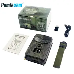 Hunting Camera 12MP Video Recorder Infrared Night Vision Cammera Outdoor 1080P Wildlife Trail Detector IP56 Waterproof PR100