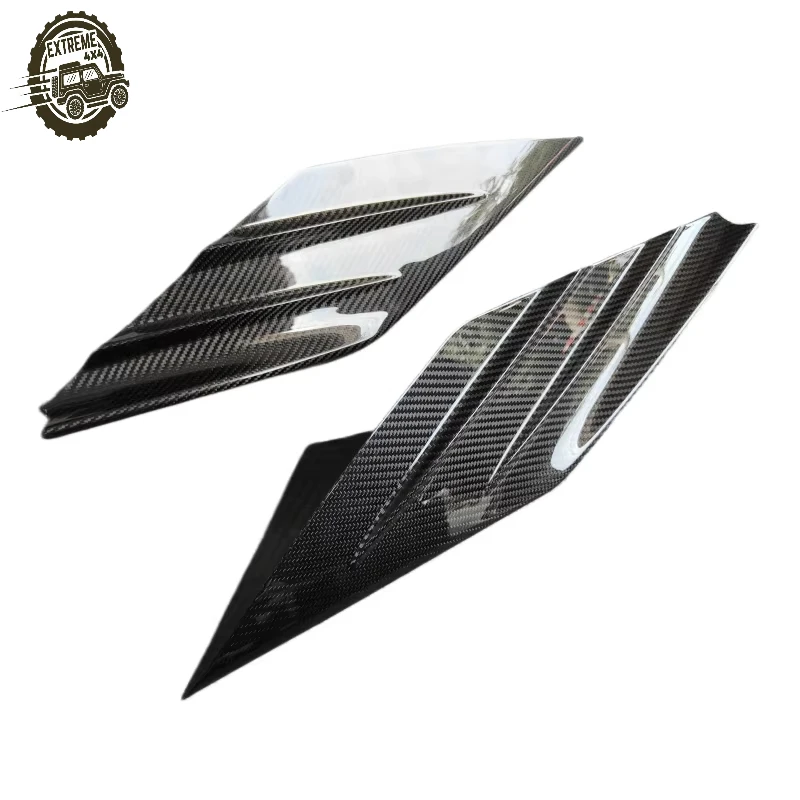 

Car Exterior Accessories PK Style Dry Carbon Fiber Side air Intake Panel Body Kit for Ferrari F8 Fender Vents