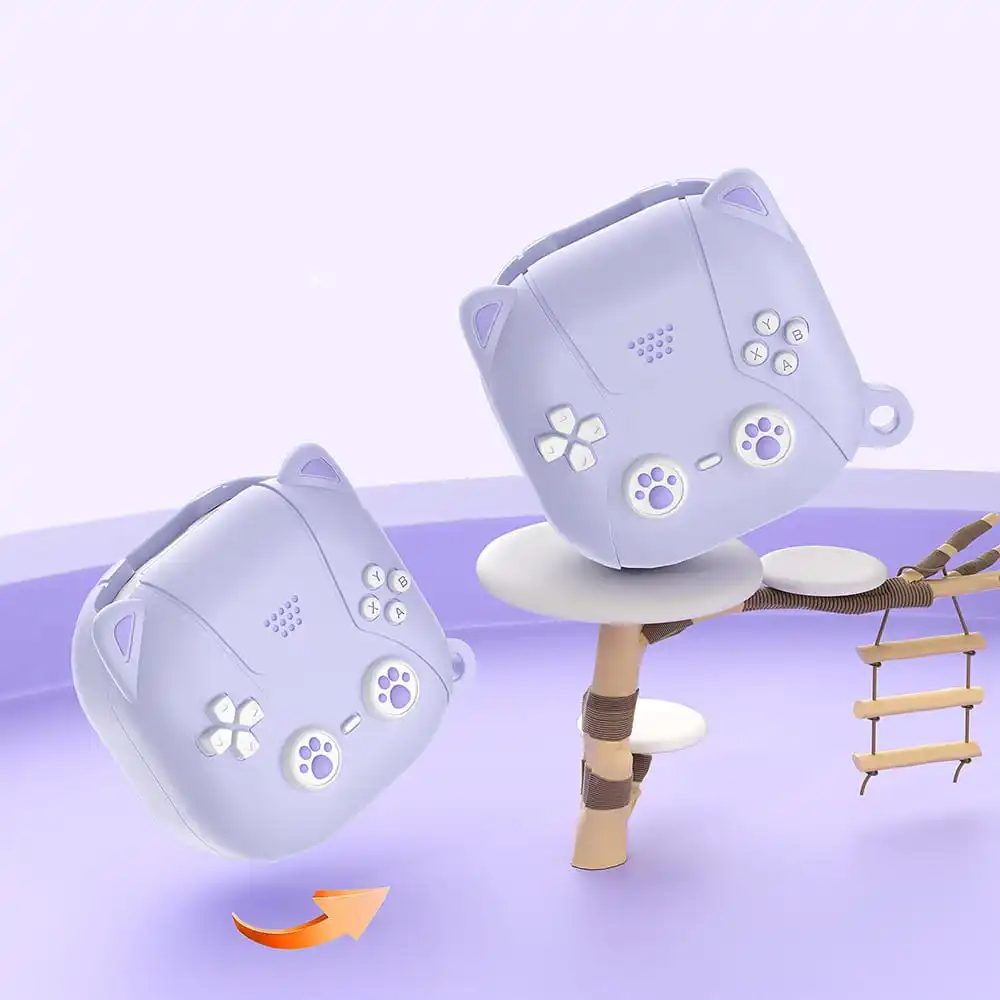 Hot Cute Cartoon Console di gioco auricolare Cover protettiva per Samsung Galaxy Buds Pro/2Pro custodia per cuffie per Galaxy Buds Live/FE