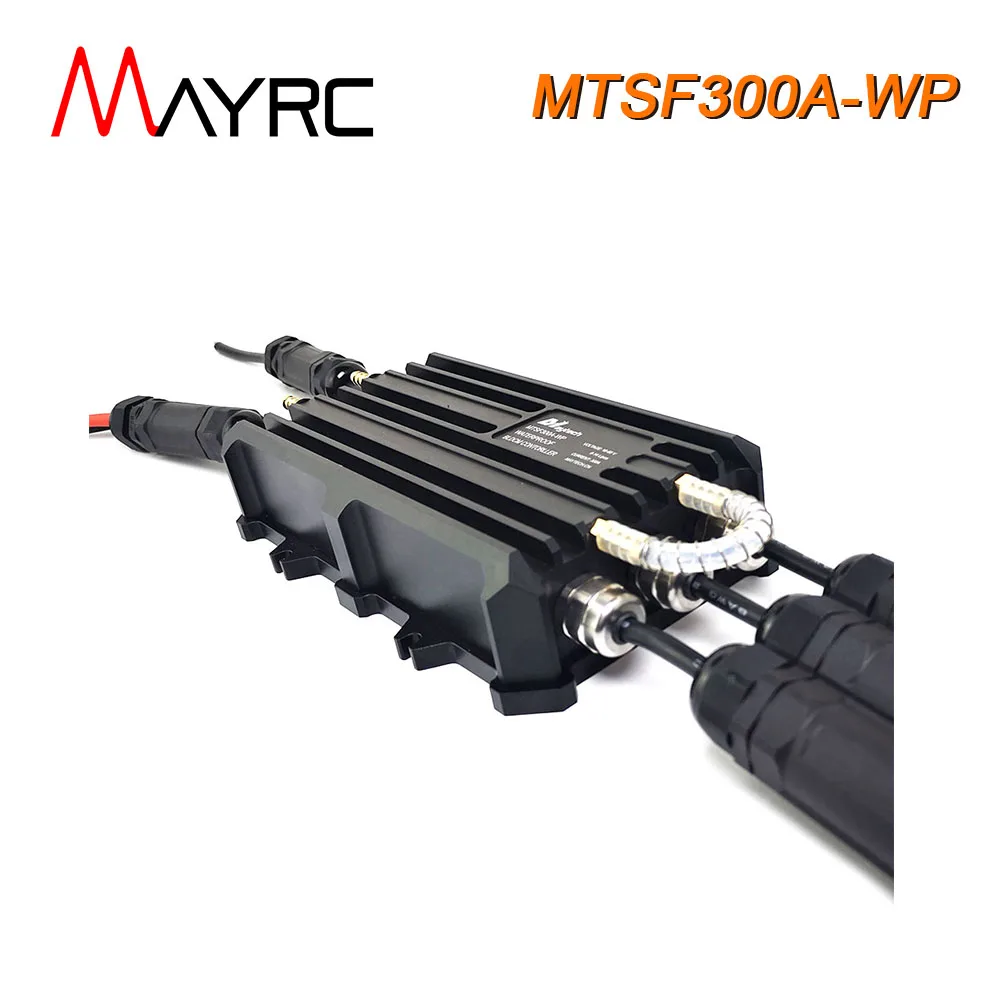 MAYRC 300A-WP Electric Hydrofoil Fully Waterproof Electric Speed Controller 300A ESC with Water Cooling for Electric Surfboard