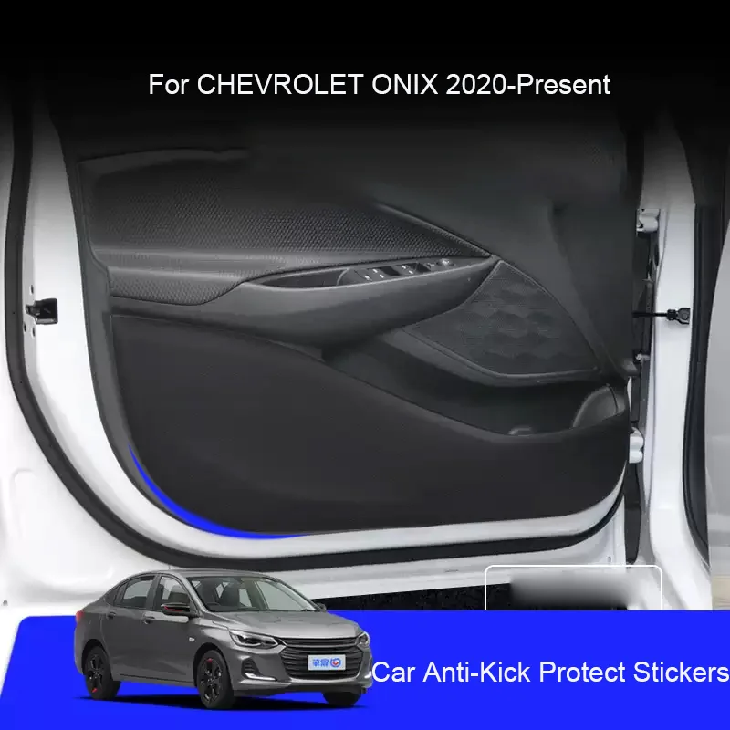 

Car Door Anti-Kick Protect Pad For CHEVROLET ONIX 2020-Present Auto Trunk Anti-Dirty Scratch Resistant Exterior Accessories