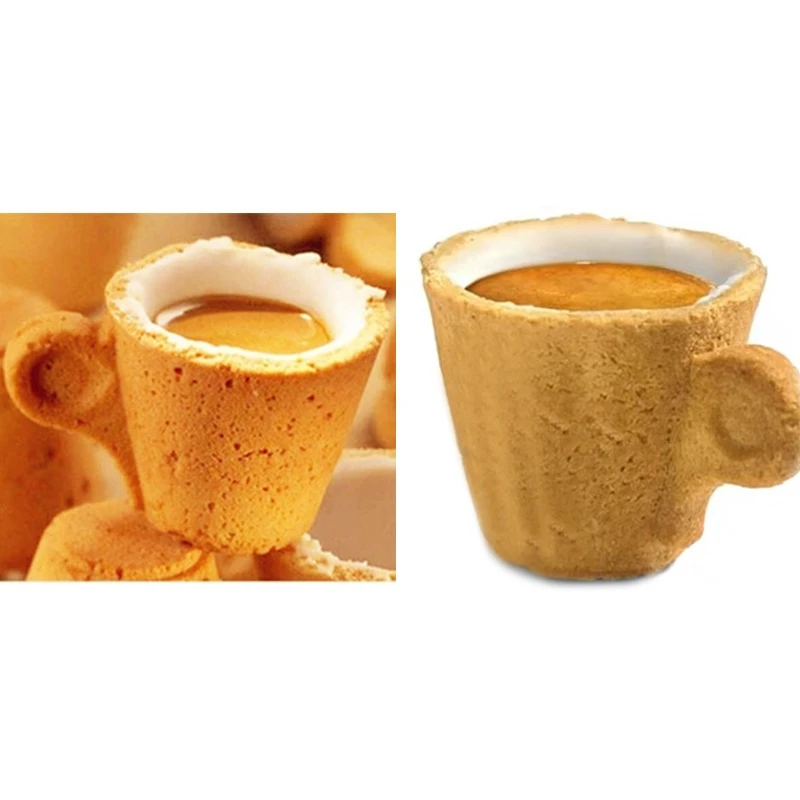 Kommerzielle Kaffeetasse Waffeleisen Maschine Edelstahl Essbare becherförmige Waffeleisen Tasse Waffelmaschine