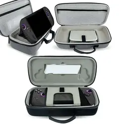 with Bracket Gaming Handhelds Carrying Case EVA Hard Protective Box Portable Handbag for ASUS ROG Ally X 2024