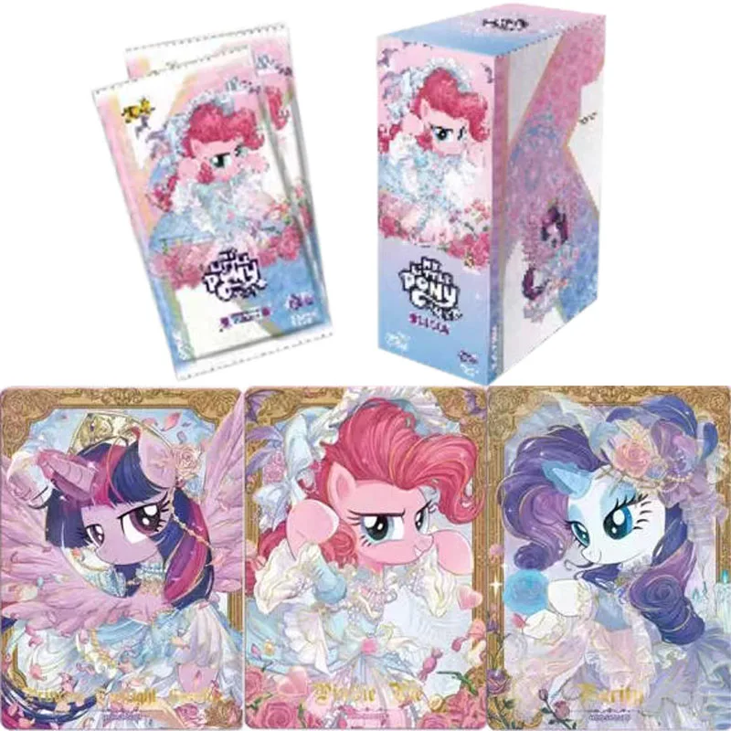 

KAYOU оригинальная аниме My Little Pony карта дружбы вечная карта Hui Moon сумка периферийные игры коллекционная карта детские игрушки подарок
