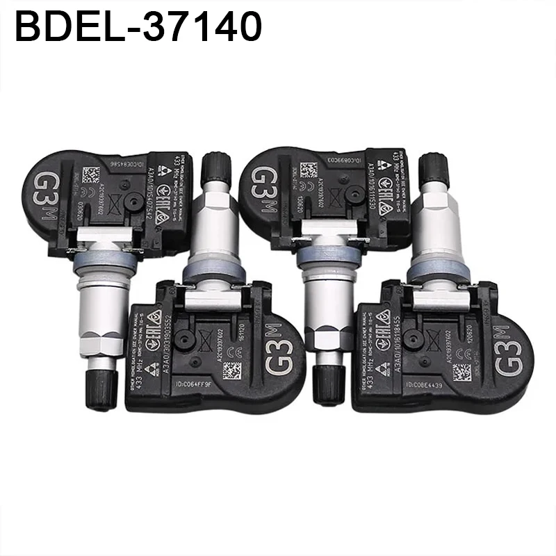 

1/4PCS TPMS Car Tire Pressure Sensor BDEL-37140 433MHz For Mazda 3 B-Hatch Xev CX-30 CX-5 CX-50
