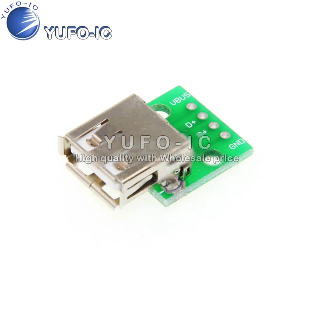 USB 2.0 Master Head Turn DIP 4p Direct Plug Board Welded Mobile Phone Power Cable good quality