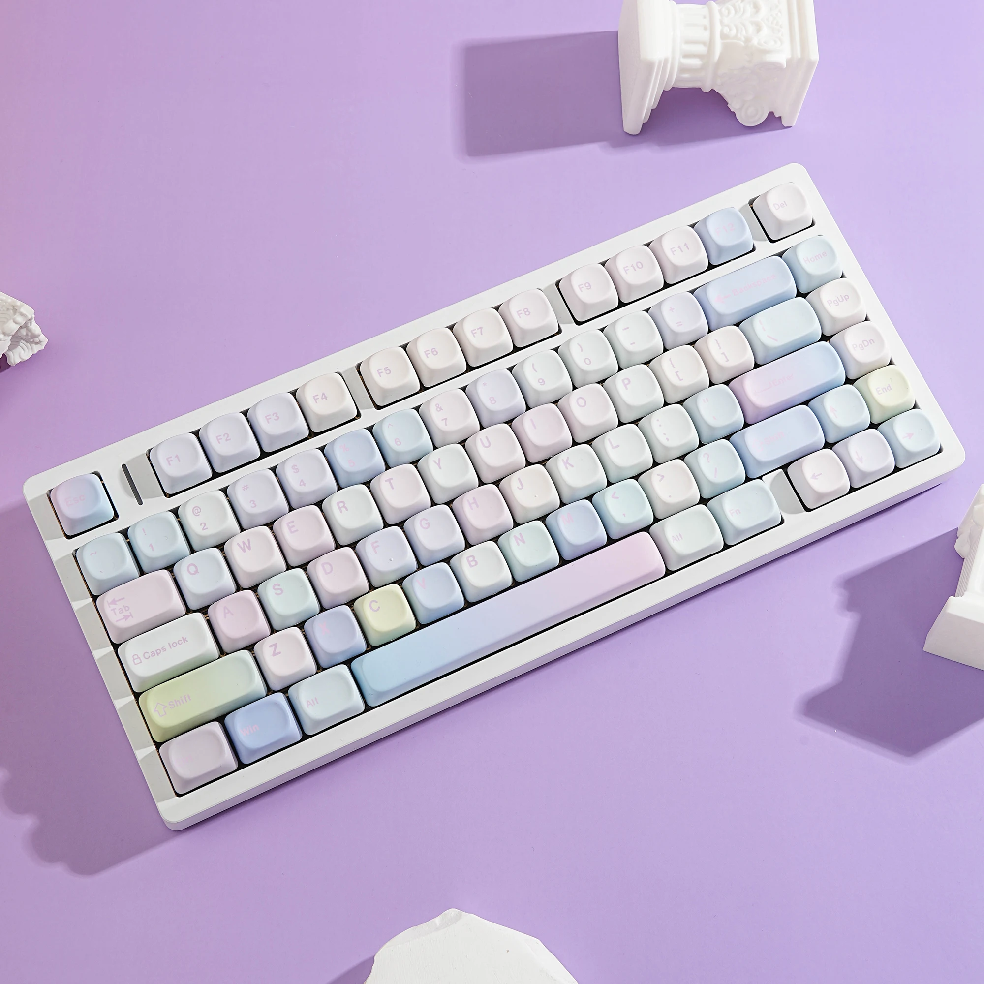 MOA Ball Keycaps PBT ISO French Spanish German Korean Russian UK Abnt2 Japanese Arabic Dye Sublimation Custom Keyboard Keycap