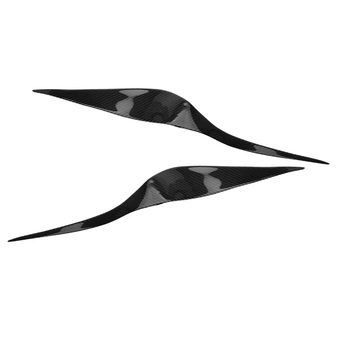 

1 Pair Carbon Fiber Style Headlight Eyebrow Eyelid Trim Cover Epoxy Resin Fit For Ford Mondeo MK4 2007 2008 2009 2010 2011-2013