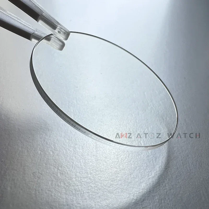 شاهد حشية زجاجية كريستالية من الياقوت لـ IWC Pilot Mark IW 326501 /IW3271 مستدير 35.6 ملم